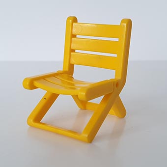 Huisinrichting – Je kiest voor 7: campingstoel geel fel