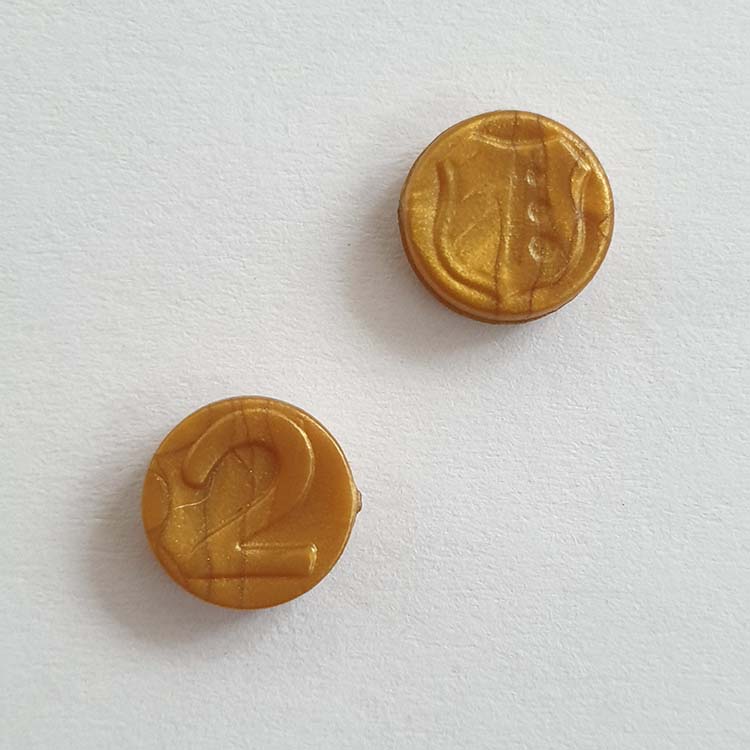 Playmobil Geld Munten Brons, Goud, Koper, Zilver en Goudklompen – Koper waarde 2 – per 2 stuks