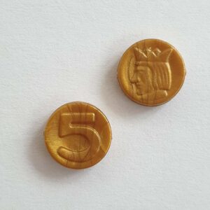 Playmobil Geld Munten Brons, Goud, Koper, Zilver en Goudklompen – Koper waarde 5 – per 2 stuks