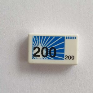 Playmobil Geld, Biljetten – Briefgeld waarde 200 – prijs per stuk