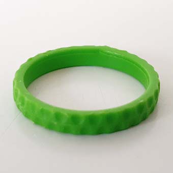 Kroon Goud Zilver Kroonjuweel – 4 Groene Kroon