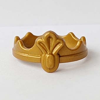 Gouden Kroon. leeg – Optie nr.6: prinsessenkroon goud