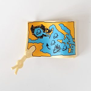 Schatkaart Vaarroute Barcelona