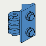 Schanier Blauw