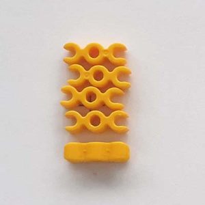 Pin Geel 3-vorm , Prijs per stuk