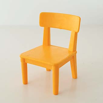 Stoel Bank Kruk Ligbed Zetel Geel – 01 Stoel