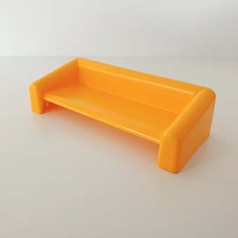 Stoel Bank Kruk Ligbed Zetel Geel – 12 Bank