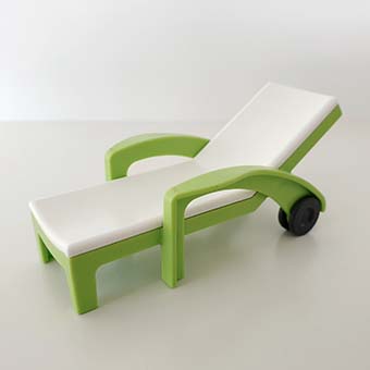 Stoel Bank Kruk Ligbed Zetel Groen – 08 Zonnebed