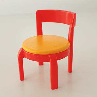 Stoel Bank Kruk Ligbed Zetel Rood Bureaustoel – 08 Stoel met kussen