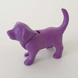 Sint Bernard, Labrador Puppy, Scooby-Doo – 04 Labrador Puppy staand Paars