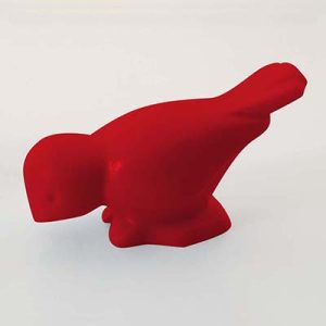 Vogel Bruin Oranje Blauw Geel Groen Rood – Vogel laag kopje Rood