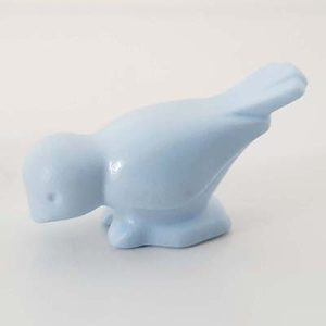 Vogel Bruin Oranje Blauw Geel Groen Rood – Vogel laag kopje L. Blauw