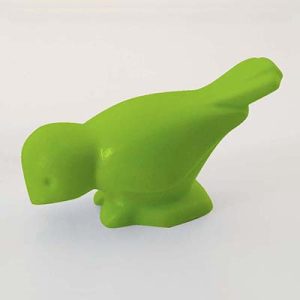 Vogel Bruin Oranje Blauw Geel Groen Rood – Vogel laag kopje Groen