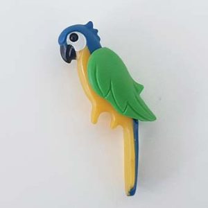 Papegaai Diverse Kleuren – 01 papagaai geel blauw groen