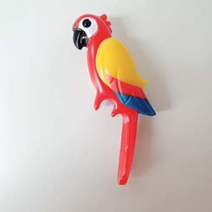 Papegaai Diverse Kleuren – 05 papagaai rood geel rood blauw