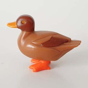 Playmobil Eend, Gans, Flamingo – 3 Eend Bruin