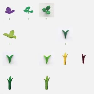 Playmobil Planten en Struiken 3 Delen
