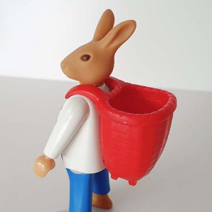 Paasmand rood