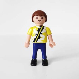 Playmobil Kind Jongen, Blauwe Broek – Betrouwbare Samuel