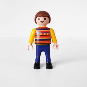 Playmobil Kind Jongen, Blauwe Broek – Vrolijke Jacob