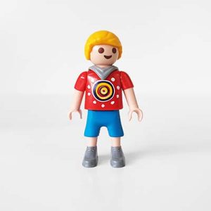 Playmobil Kind Jongen, Korte Broek, Blauw – Sportieve Ryan