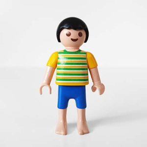 Playmobil Kind Jongen, Korte Broek, Blauw – Grappige Floris