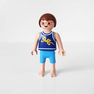 Playmobil Kind Jongen, Korte Broek, Blauw – Enige Dani