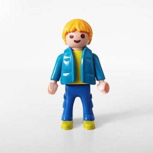 Playmobil Kind Jongen, Lange Broek, Blauw – Dappere Mees