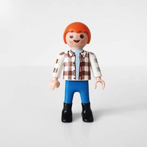 Playmobil Kind Jongen, Lange Broek, Blauw – Schattige Sem