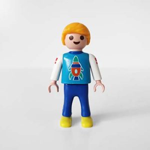 Playmobil Kind Jongen, Lange Broek, Blauw – Flinke Sven