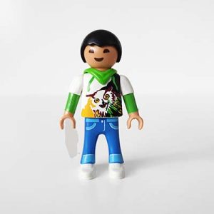 Playmobil Kind Jongen, Lange Broek, Blauw – Stoere Noah