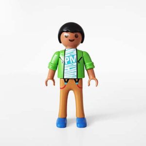 Playmobil Kind Jongen, Lange Broek, Bruin – Stoere Boaz