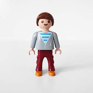 Playmobil Kind Jongen, Lange Broek, Bruin – Pittige Sem