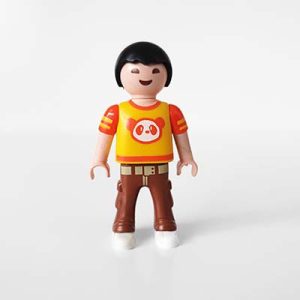 Playmobil Kind Jongen, Lange Broek, Bruin – Slimme Sven