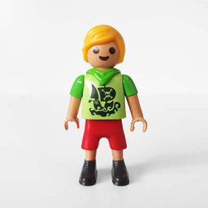 Playmobil Kind Jongen Korte Broek, Zwembroek, Rood – Geliefde Job