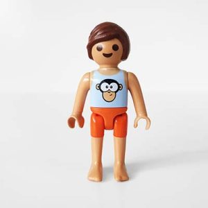 Playmobil Kind Jongen Korte Broek, Zwembroek, Rood – Stoere Ryan