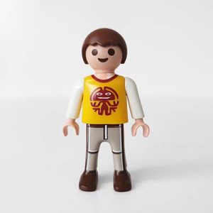 Playmobil Jongens, Lange Broek Grijs Zwart – 02 Leuke Mick