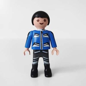 Playmobil Jongens, Lange Broek Grijs Zwart – 05 Schattige Levi