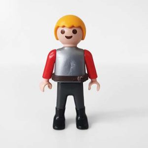 Playmobil Jongens, Lange Broek Grijs Zwart – 06 Brave Jack