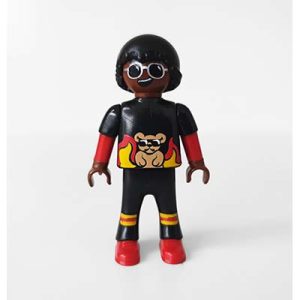 Playmobil Jongens, Lange Broek Grijs Zwart – 07 Stoute Owen
