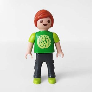 Playmobil Jongens, Lange Broek Grijs Zwart – 12 Sterke Finn