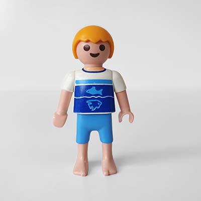 Playmobil Jongens, Korte Broek, Groen, Blauw – 07 Slimme Jayden