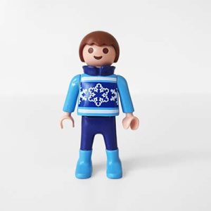Playmobil Jongens Lange Broek Groen Blauw – 15 Gespierde Joep
