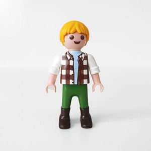 Playmobil Jongens Lange Broek Groen Blauw – 02 Vrolijke Samuel