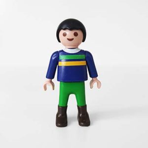 Playmobil Jongens Lange Broek Groen Blauw – 05 Schattige Xavi