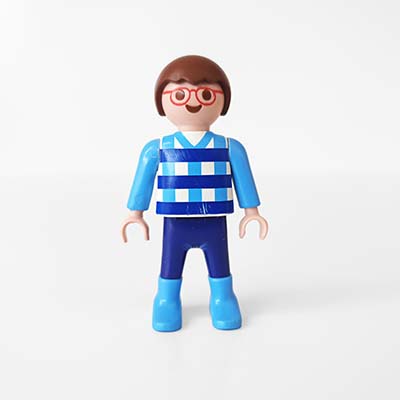Playmobil Kind Jongen Lange Broek Blauw – Lollige Dean