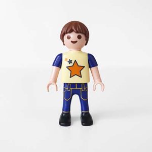 Playmobil Kind Jongen Lange Broek Blauw – Slimme Mohammed