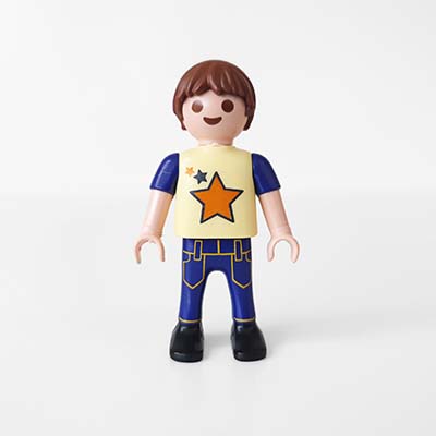 Playmobil Kind Jongen Lange Broek Blauw – Slimme Mohammed