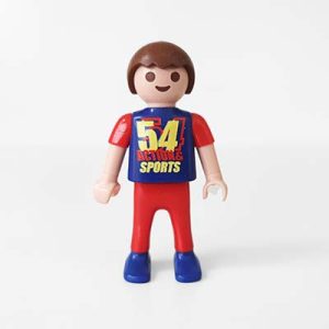 Playmobil Kind Jongen Lange Broek Rood Geel – Engelachtige Moos