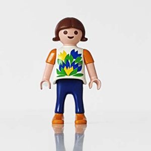Playmobil Kind Meisje Broek lang Blauw – Vriendelijke Kim